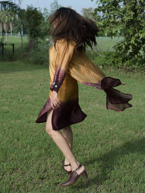 Offbeat Ombre Dress